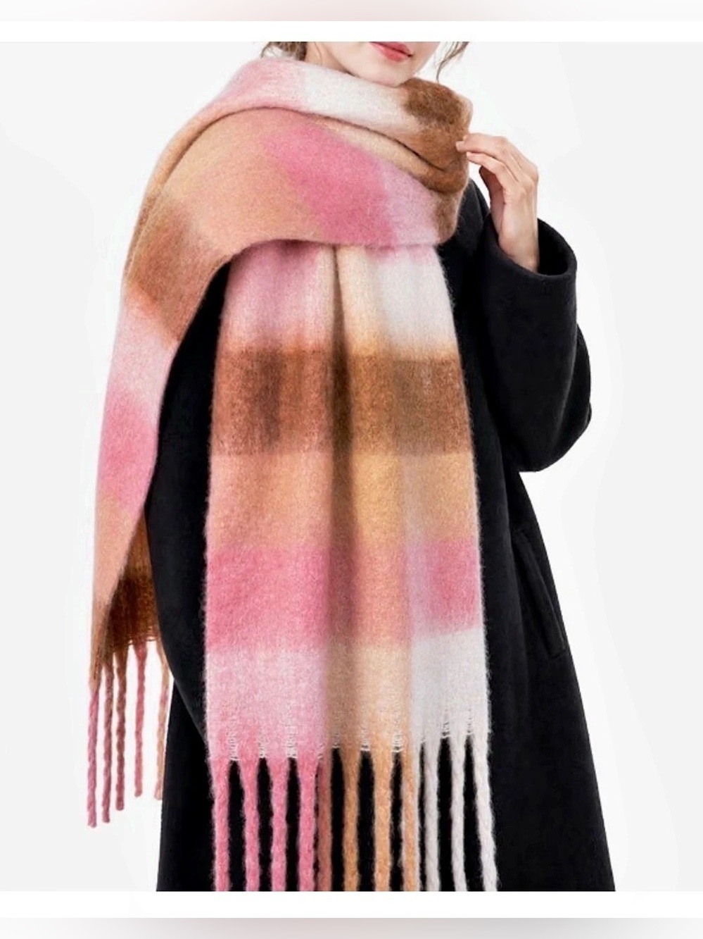 Chunky Scarf for Women Winter